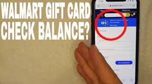 check walmart gift card balance