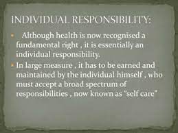 What Is Health Care Individual Responsibility