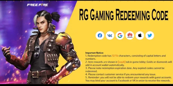 Rg Gaming Redeem Code