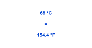 68 Fahrenheit To Celsius