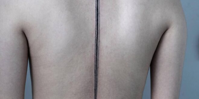 sword tattoo on back