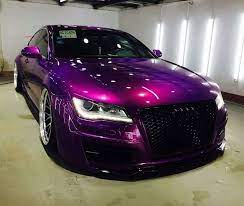 purple car paint