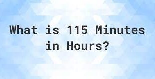 how long is 115 minutes