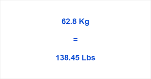 62.8 kg to lbs